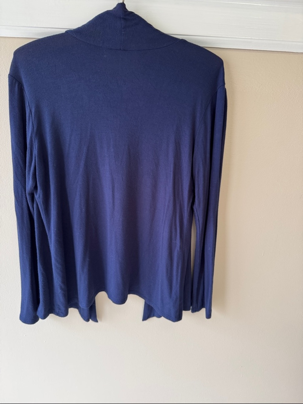 Bundle of Three Open-Front Cardigan Sweater - Mauve, Navy & Black - Picture 8 of 11